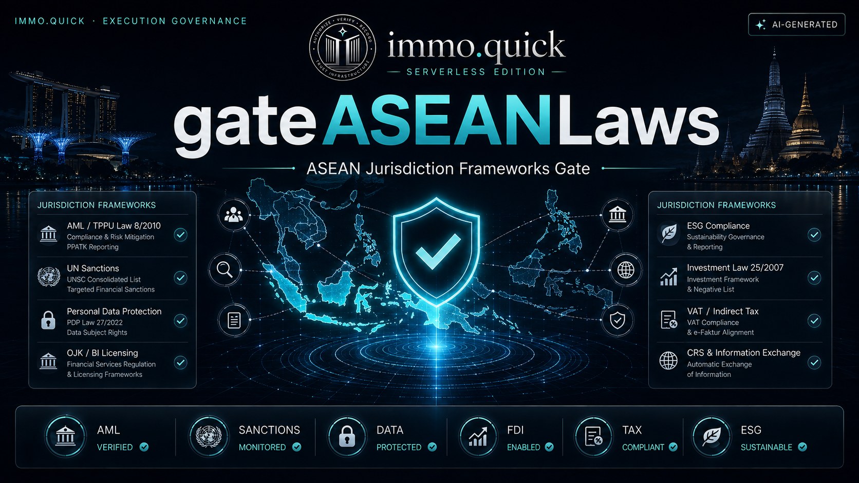 gateASEANLaws — Seven categories, one ASEAN state per run.