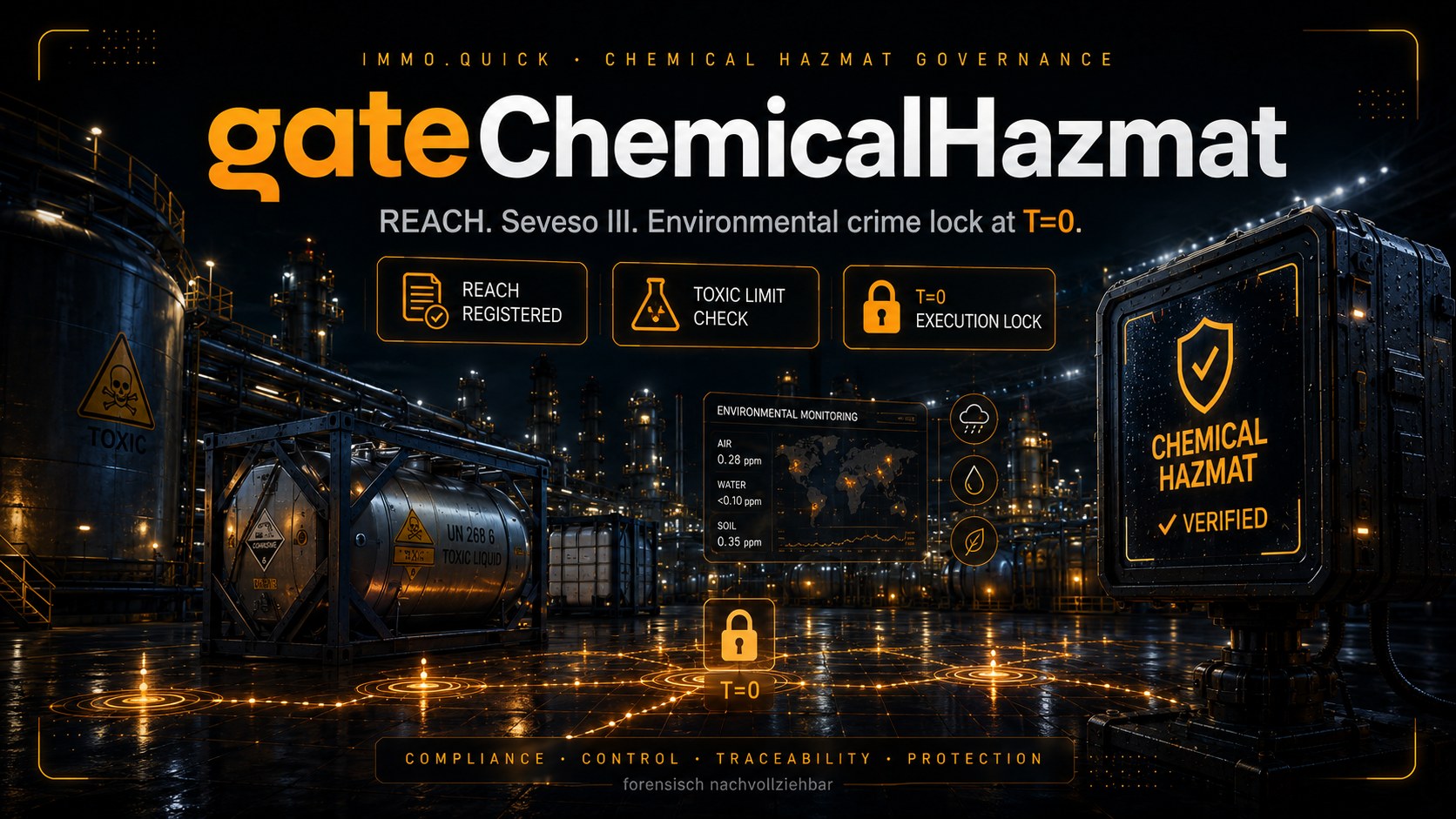 gateChemicalHazmat — Chemical & Hazardous Materials Compliance Gate