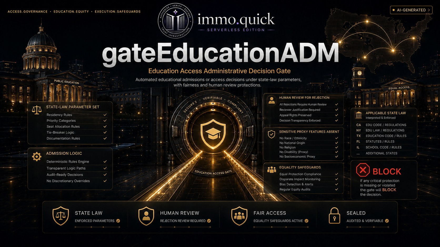 gateEducationADM — One state never stands in for another.