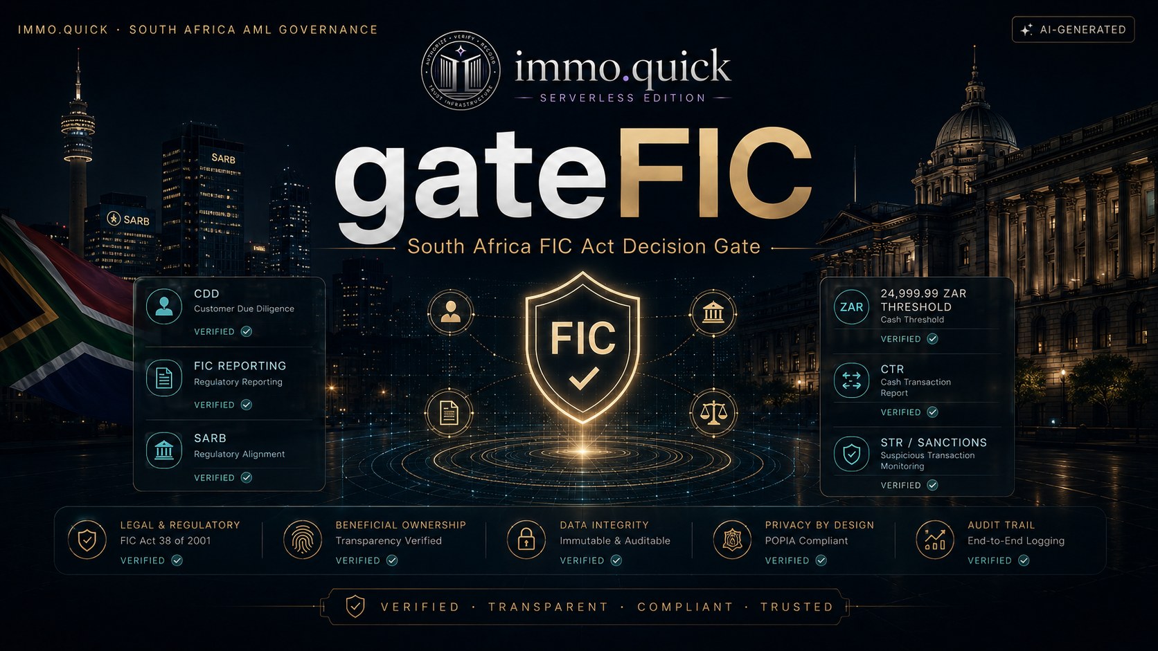 gateFIC — South Africa FIC Act Decision Gate