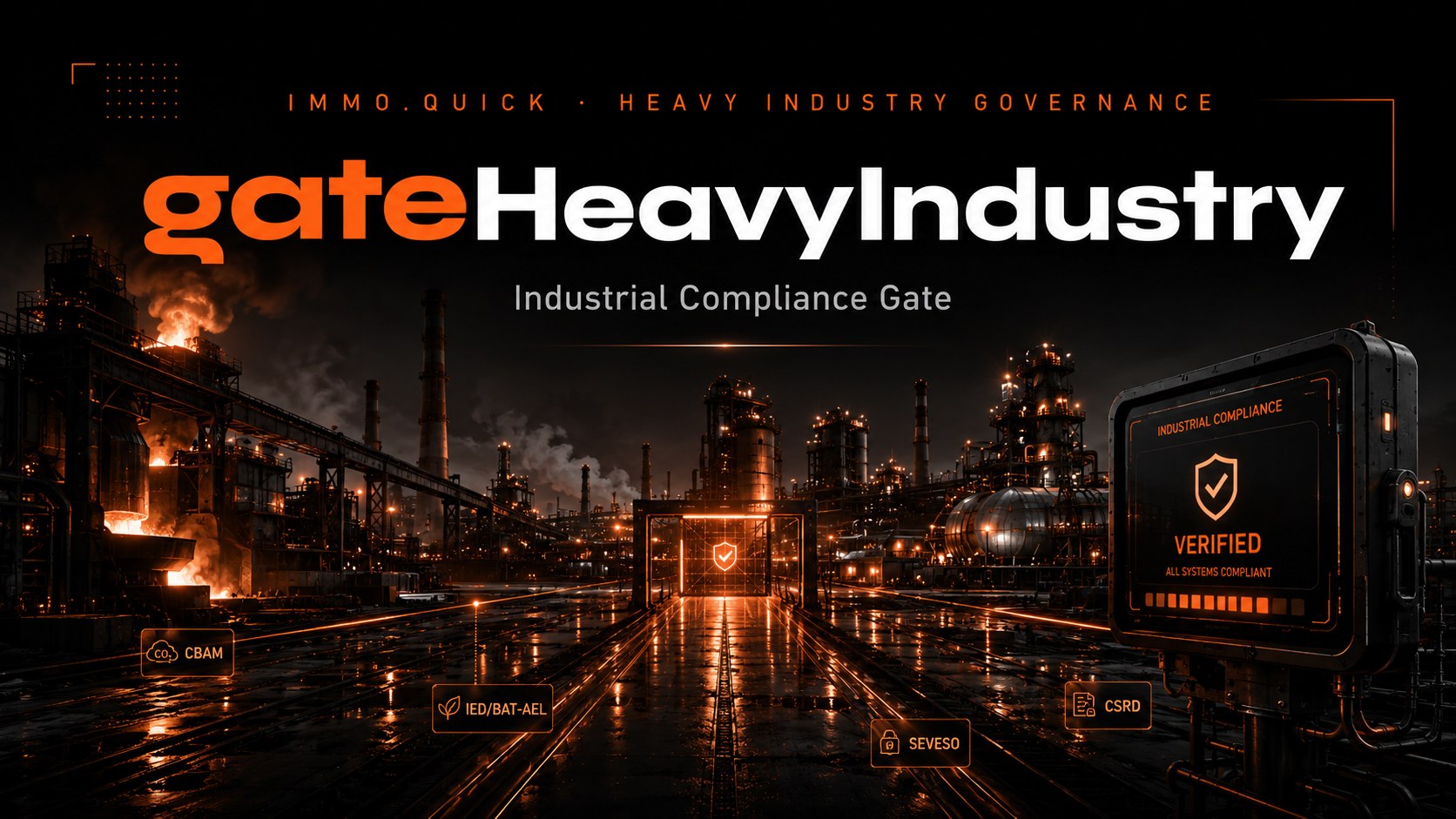 gateHeavyIndustry — Industrial Compliance Gate