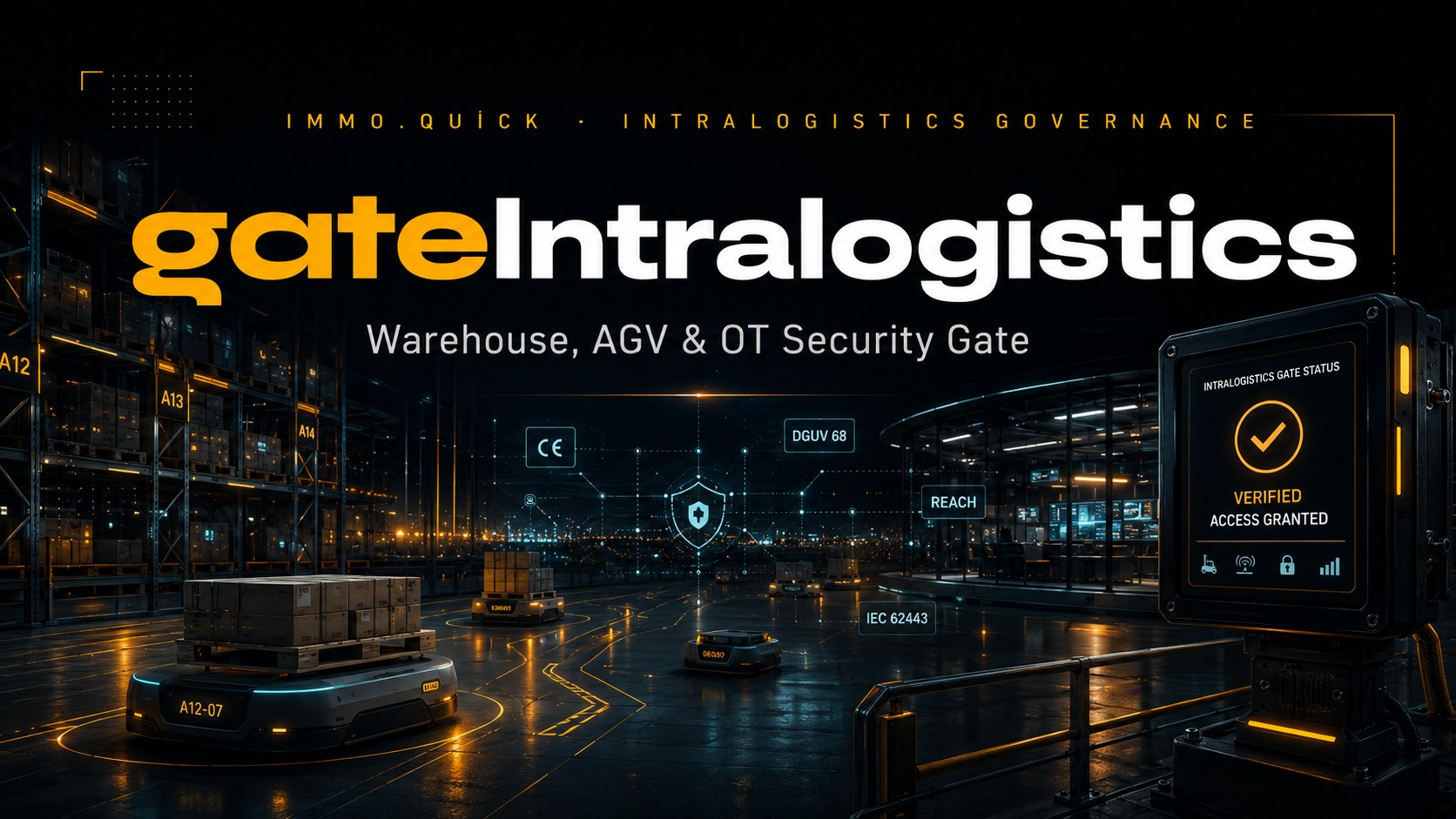 gateIntralogistics — Warehouse, AGV and OT Security Gate