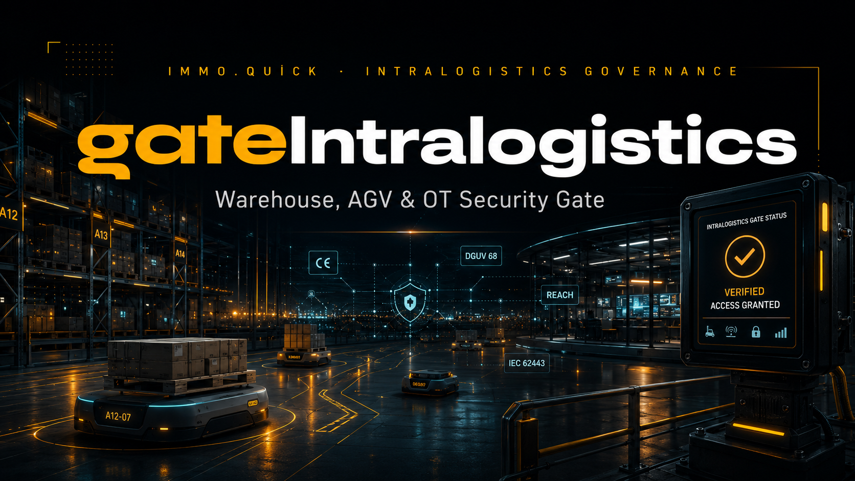 gateIntralogistics — Warehouse, AGV and OT Security Gate
