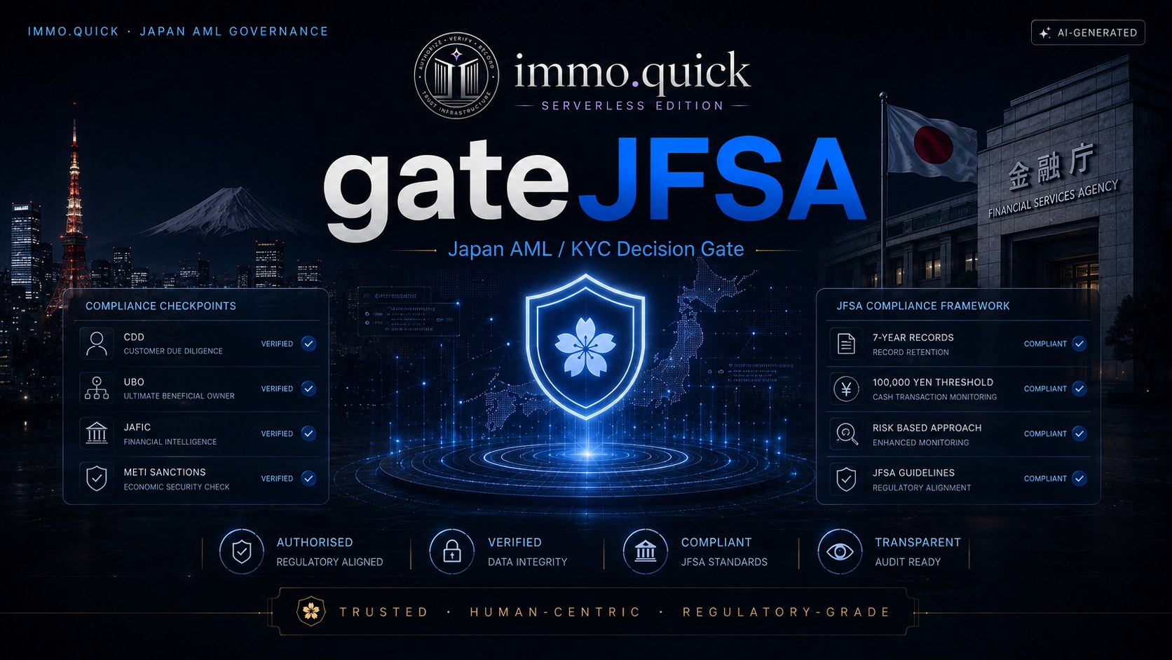 gateJFSA — Japan AML / KYC Decision Gate