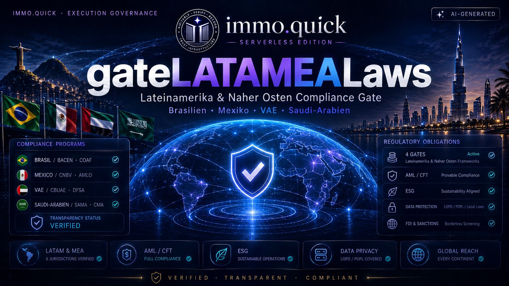gateLATAMMEALaws — Four markets, pure nexus model.