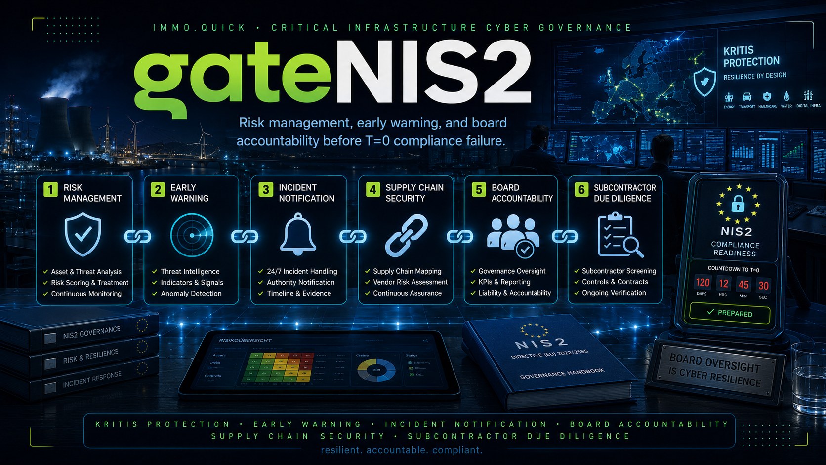 gateNIS2 — Critical Infrastructure Cyber Gate