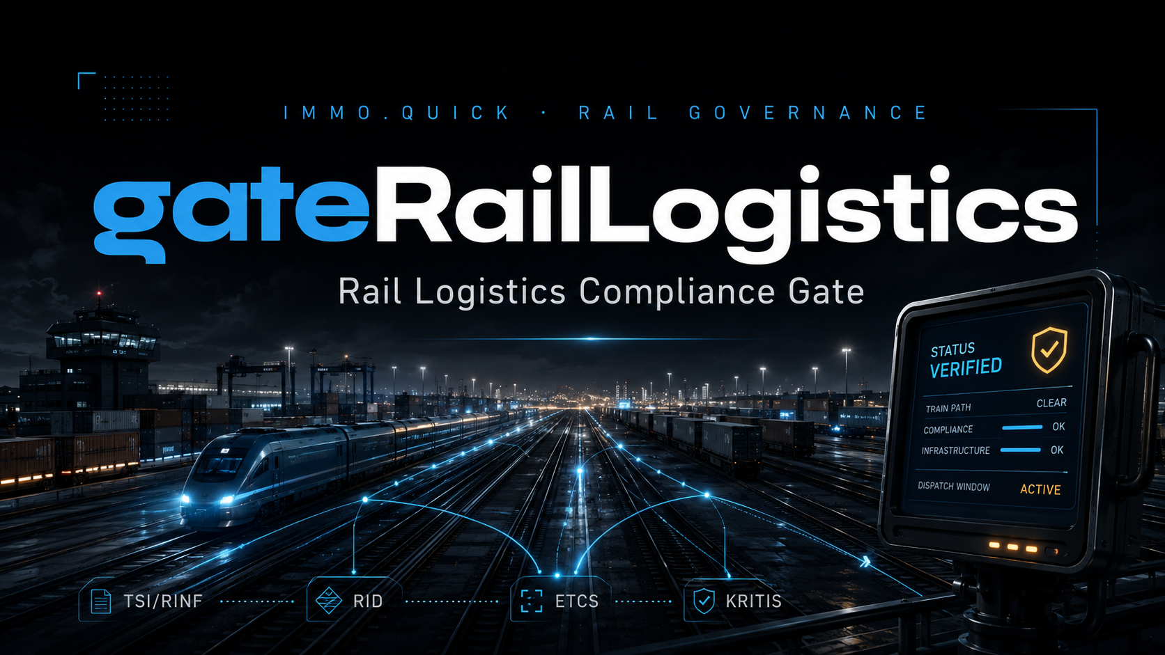 gateRailLogistics — Rail Logistics Compliance Gate