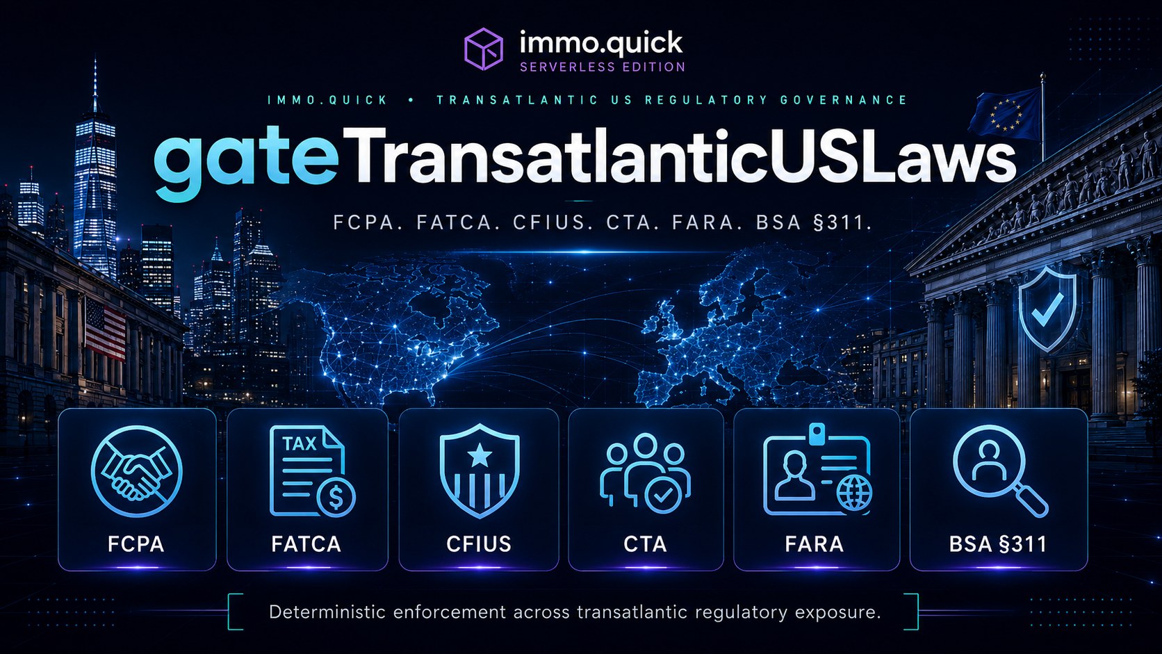 gateTransatlanticUSLaws — Extraterritorial Quarantine Gate