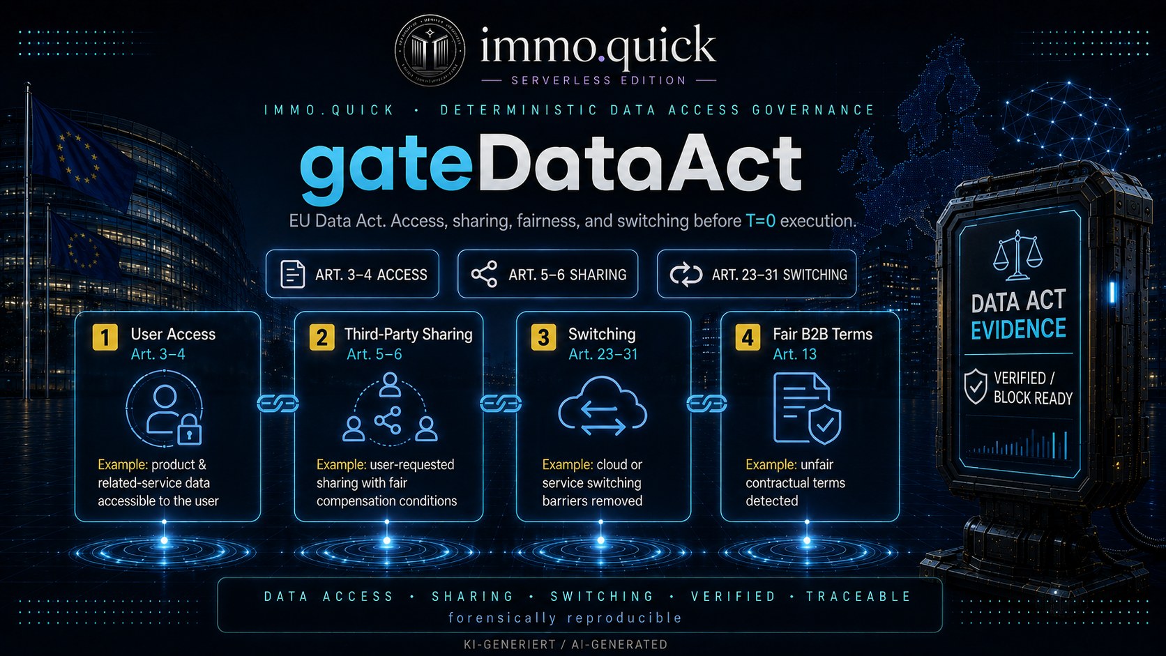gateDataAct — EU Data Act user access, sharing, switching and fairness.