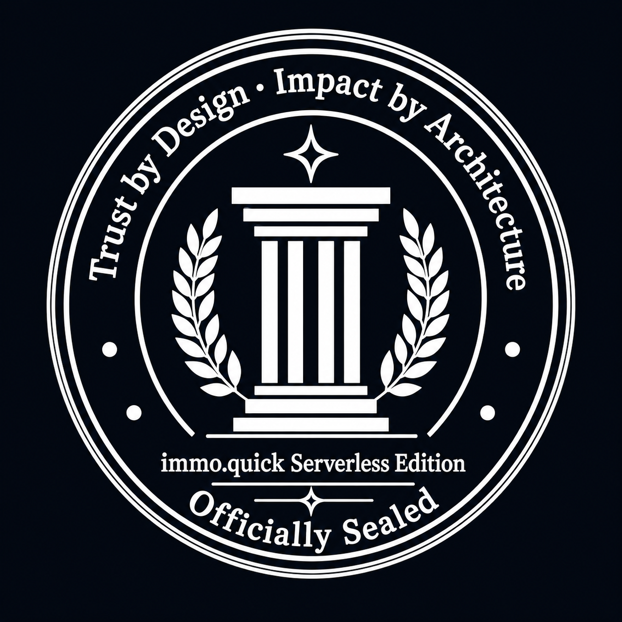 immo.quick Serverless Edition — Officially Sealed